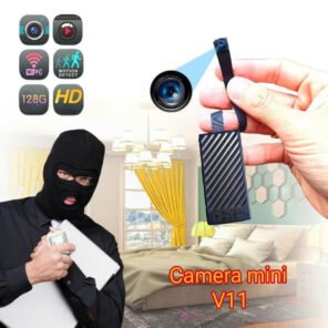 Camera WiFi Nhỏ Gọn siêu nhỏ cúc áo V11 - Chuẩn 1080p xem từ xa