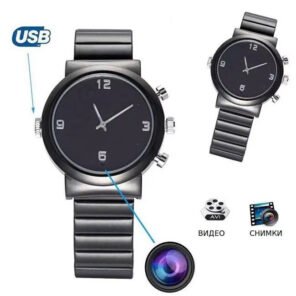 Đồng Hồ Đeo Tay Tích Hợp Camera S15 Dây Kim Loại – Full HD 1080P – Hình ảnh 1 Đồng Hồ Đeo Tay Tích Hợp Camera S15 Dây Kim Loại – Full HD 1080P