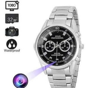 Đồng Hồ Đeo Tay Tích Hợp Camera S13 Dây Kim Loại Màu Bạc – Hình ảnh 1 Đồng Hồ Đeo Tay Tích Hợp Camera S13 Dây Kim Loại Màu Bạc