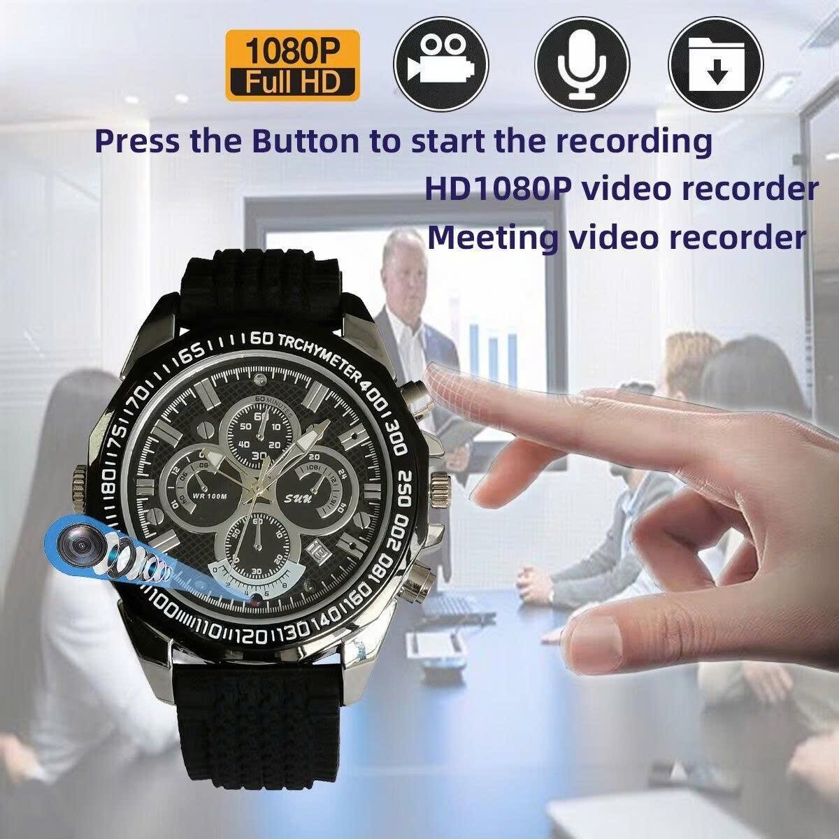 Đồng Hồ Đeo Tay Tích Hợp Camera S14 Dây Cao Su – Full HD 1080P – Hình ảnh 4 Đồng Hồ Đeo Tay Tích Hợp Camera S14 Dây Cao Su – Full HD 1080P