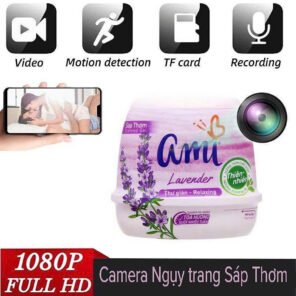 Camera WiFi Quan Sát An Ninh Tích Hợp Lọ Sáp Thơm Xem Từ Xa qua điện thoại