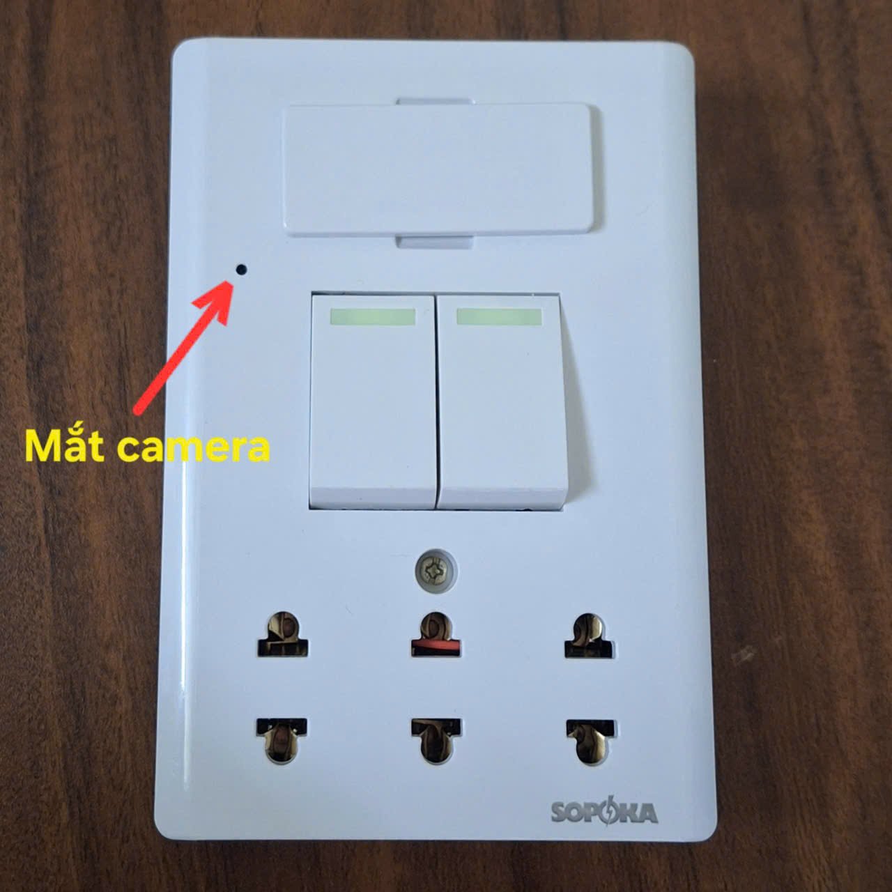 Camera WiFi Quan Sát An Ninh Tích Hợp Bảng Điện - Ảnh 4