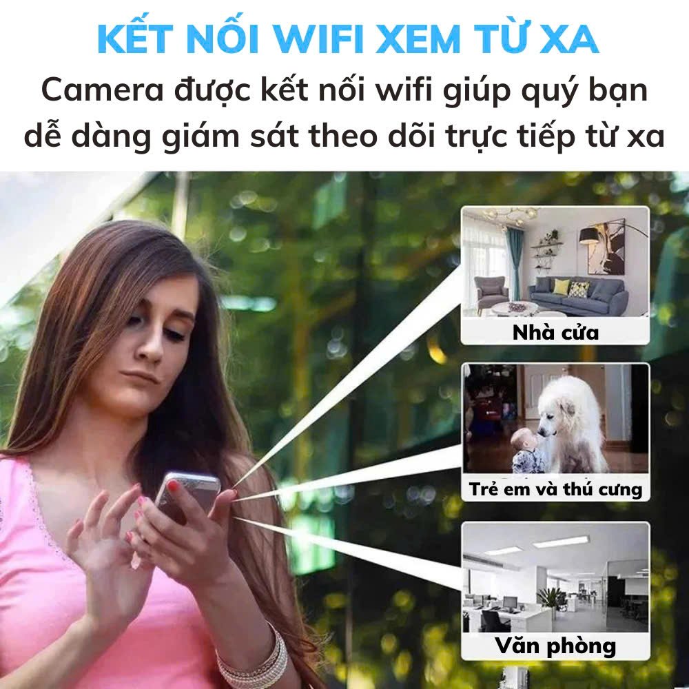 Camera WiFi Quan Sát An Ninh Tích Hợp Chai Dầu Gội EIGHT - Ảnh 3
