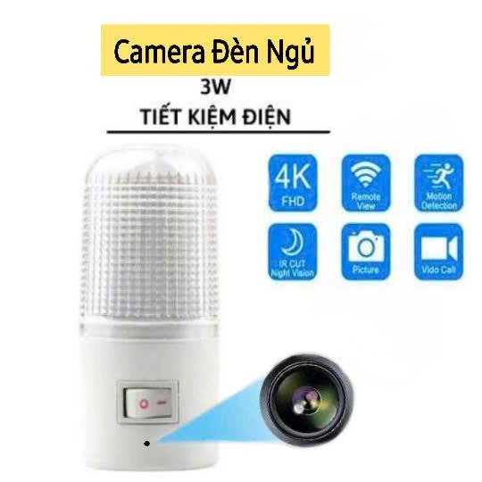 Camera WiFi Quan Sát An Ninh Tích Hợp Đèn Ngủ Nhỏ 3W