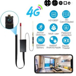 Camera Đeo Người V99 4G Xem Từ Xa Qua Điện Thoại